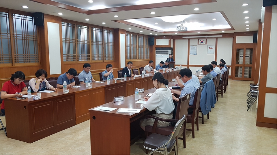 폭염대응 수목관리 긴급 대책회의