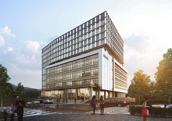 서대구 활성화구역내 지식산업센터 조감도