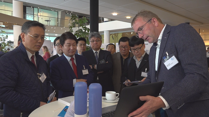 권영진 시장 WTC Expo 호텔 전시장 방문