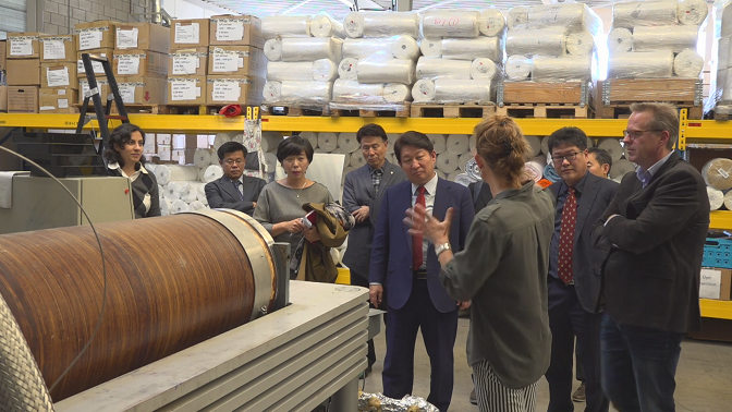 권영진 시장 Dyecoo 방문