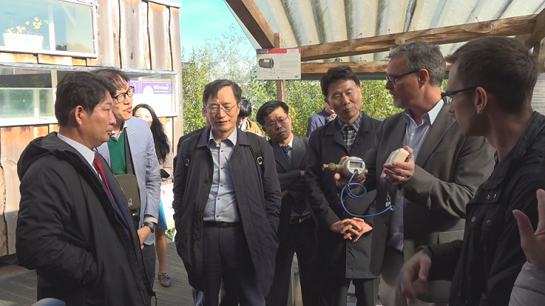 권영진 시장 드 꺼블 방문