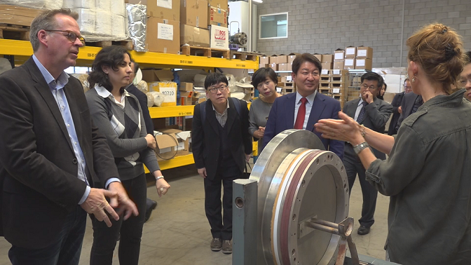 권영진 시장 Dye COO 방문