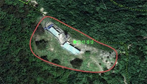 통제 구간(개방 전)