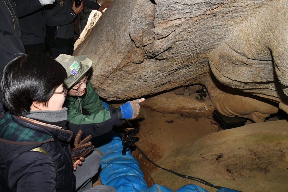 주낙영 경주시장 남산 열암곡 마애불상 현장 방문