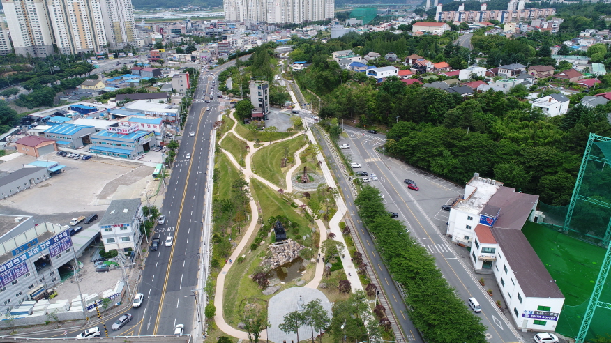 2018 포항시 10대뉴스 (1)폐철도부지 도시숲, 포레일로 재탄생